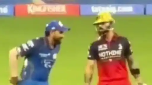 Watch: Virat Kohli-Rohit Sharma set moment of day with light laugh together during MI vs RCB IPL 2026 match