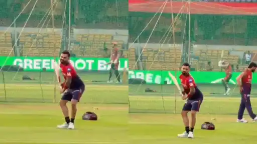 Virat Kohli hilariously mimics Romario Shepherd