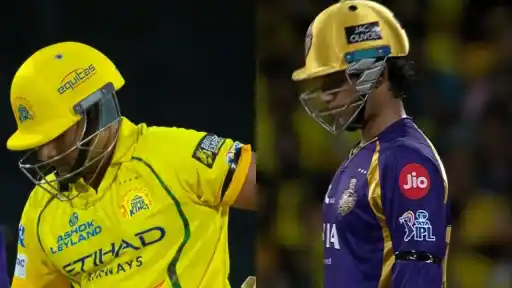 Black armbands during CSK vs KKR match in IPL 2026 match
