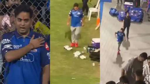 Akash Ambani Reacts as MI Collapse in 103-Run Defeat to CSK