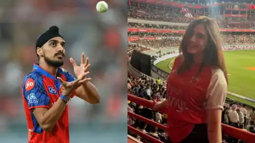 Arshdeep Singh with Samreen Kaur