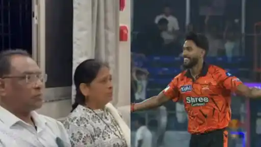 Praful Hinge’s parents celebrated