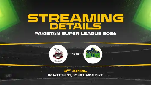 PSL 2026: Lahore vs Multan clash at Lahore stadium
