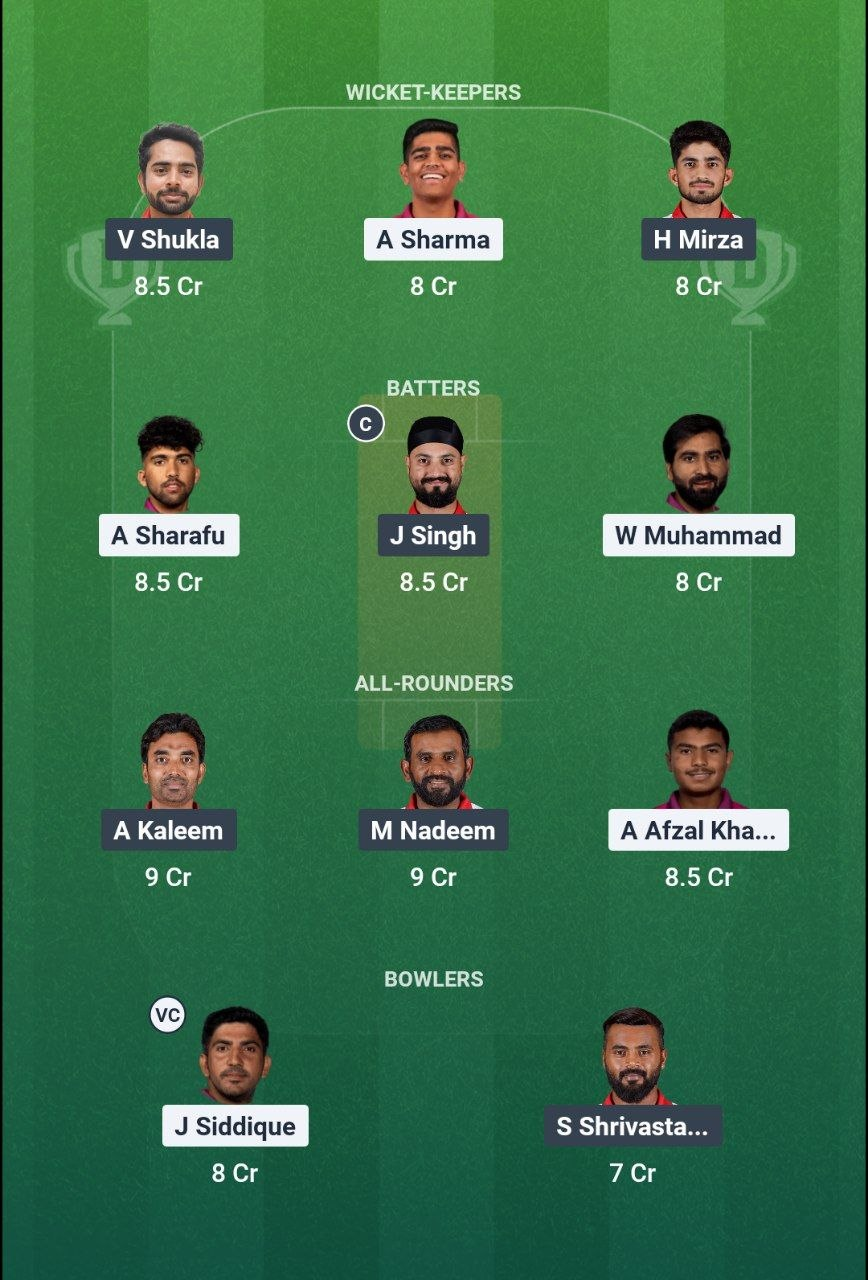 UAE vs OMN Dream11 Prediction