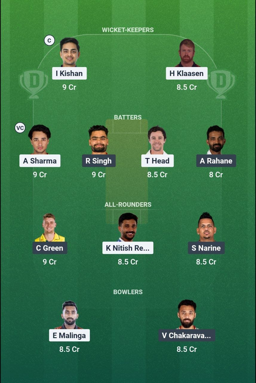 SRH vs KKR