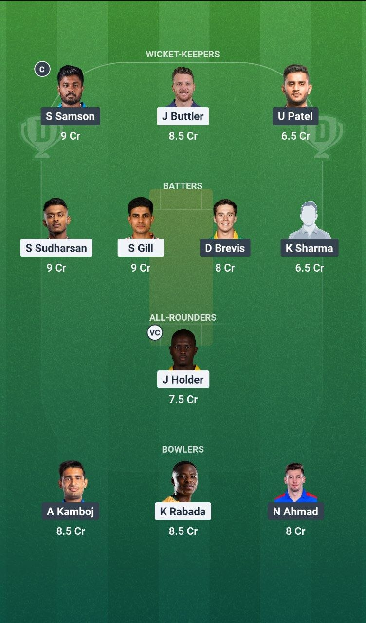 GT vs CSK Match 66 Dream11 Team