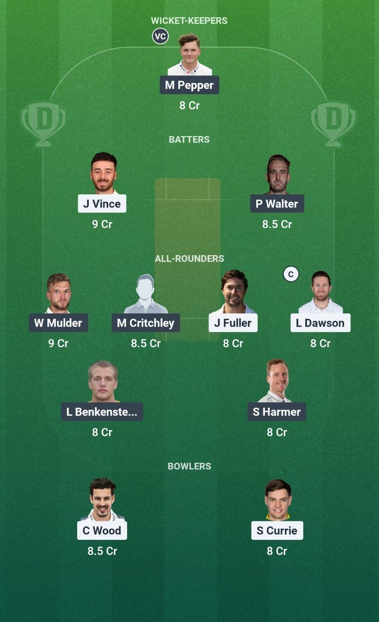 HAM vs ESS Match 18 Dream11 Team