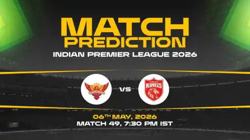 SRH vs PBKS match prediction IPL 2026