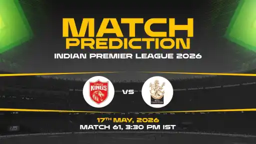 PBKS vs RCB Match Prediction IPL 2026 Match 61 โ RCB Favourites Expert Prediction & Toss Tip