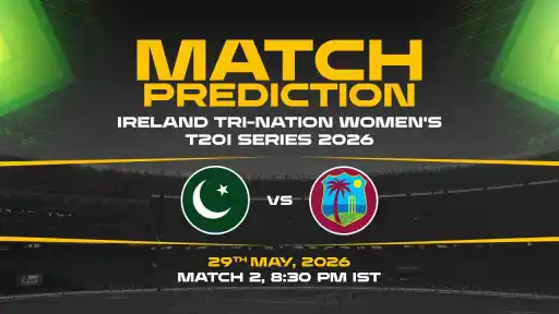 PAK-W vs WI-W Match Prediction 2nd T20I — WI-W Favourites Expert Prediction & Toss Tip