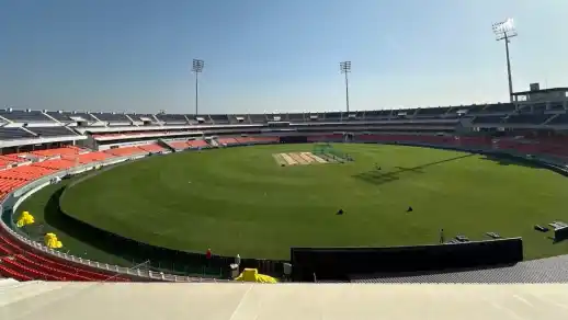 SRH vs RR Pitch Report - Maharaja Yadavindra Singh International Cricket Stadium