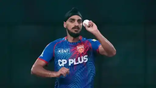 Arshdeep Singh bowling during Punjab Kings IPL 2026 match after official PBKS fitness clearance statement amid six consecutive losses