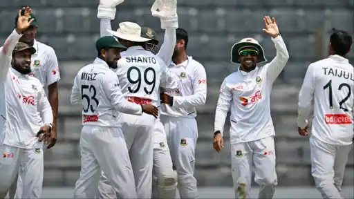 Bangladesh players celebrate historic 2-0 series win over Pakistan as they overtake India in WTC 2025/27 points table