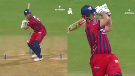 Mitchell Marsh slams six off Deepak Chahar