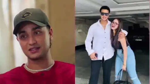 Abhishek Sharma with his sister