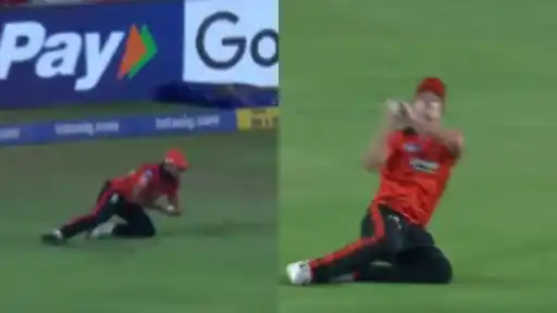 Eshan Malinga and Pat Cummins take stunning catches against PBKS