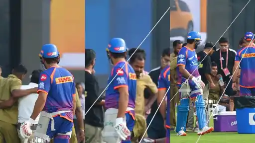 Former MI captain Rohit Sharma showed a touching gesture of sportsmanship ahead of the IPL 2026 clash