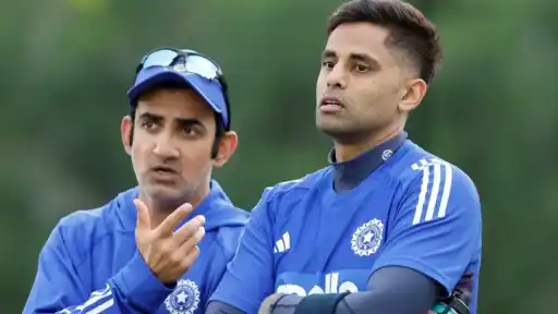 Gautam Gambhir and Suryakumar Yadav