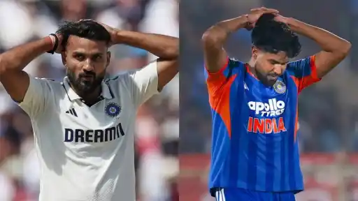 Harshit Rana and Akash Deep's injury