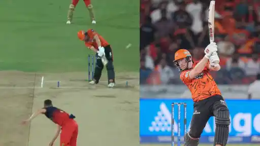 Heinrich Klaasen smashing Josh Hazlewood for 27 runs in one over during SRH vs RCB IPL 2026 match — full highlights