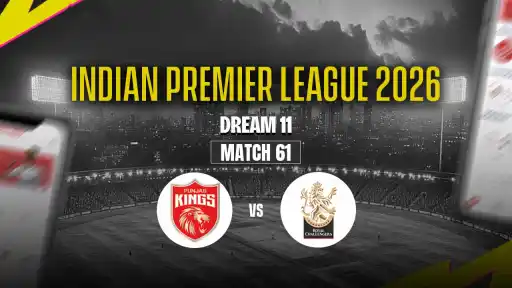 PBKS vs RCB Dream11 Prediction IPL 2026 Match 61 - Best Captain Virat Kohli. VC Shreyas Iyer