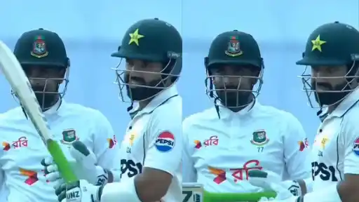 Liton Das sledging Mohammad Rizwan in Bengali during BAN vs PAK 1st Test — viral on-field exchange 