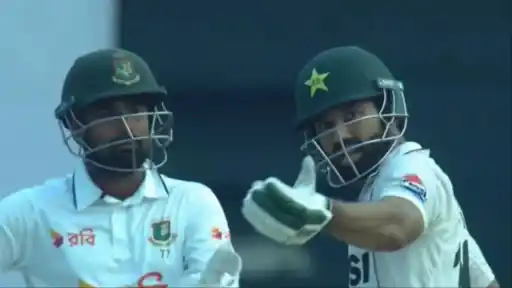 Litton Das mocking Mohammad Rizwan in heated on-field argument during BAN vs PAK 2nd Test in Sylhet
