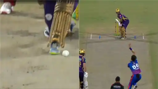 Kolkata lose unlucky wickets.