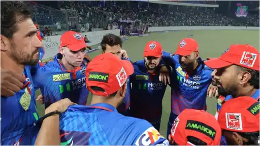 Delhi Capitals players dejected after losing 4 of their last 5 matches in IPL 2026 — worst collapse in DC history