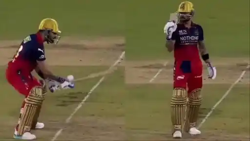 Virat Kohli's shocking 'India k liye thodi na khelna' comment to Devdutt Padikkal goes viral during RCB vs KKR IPL 2026 Match 57 in Raipur