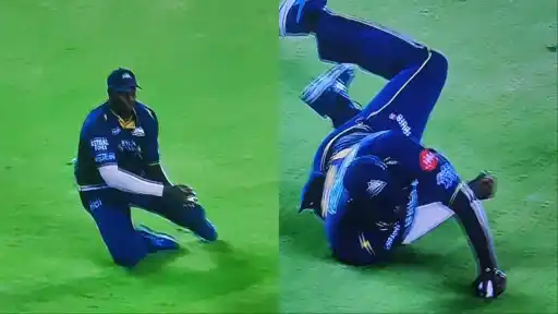 Jason Holder’s controversial catch sends Rajat Patidar back