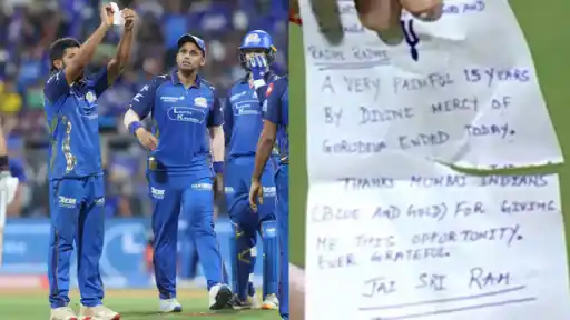 Raghu Sharma Mumbai Indians