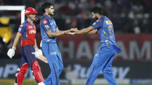 Raj Angad Bawa and Jasprit Bumrah