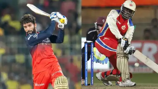 Rajat Patidar and Chris Gayle