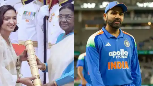 Rohit Sharma absent from Padma Shri 2026 ceremony as Harmanpreet Kaur receives the prestigious national award — real reason explained