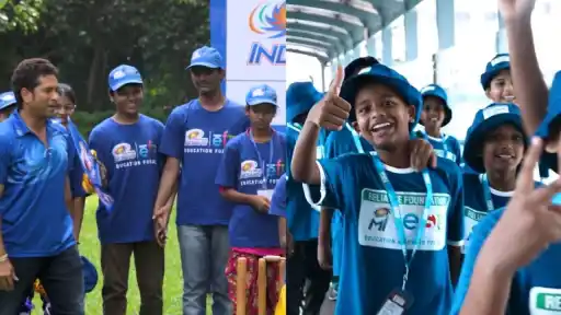 Sachin Tendulkar emotional reaction to ESA Day initiative at Wankhede Stadium — 20,000 children attend MI vs RR IPL 2026 match including visually impaired and specially-abled kids