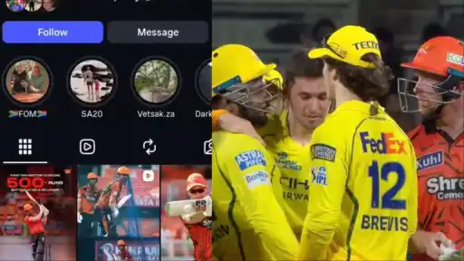Sanju Samson and Heinrich Klaasen in a heated on-field argument during CSK vs SRH IPL 2026 — fans later trolled Klaasen on Instagram