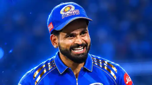 Shreyas Iyer supporting Mumbai Indians