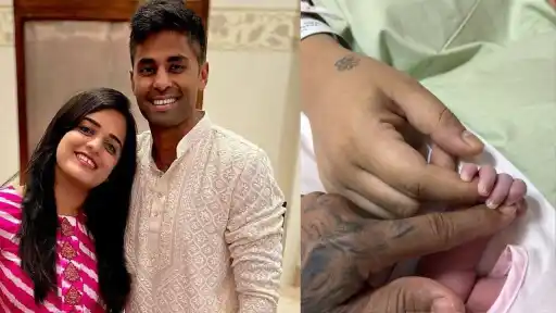 Suryakumar Yadav and Devisha Shetty are blessed with baby girl ahead of RCB vs MI IPL 2026 clash