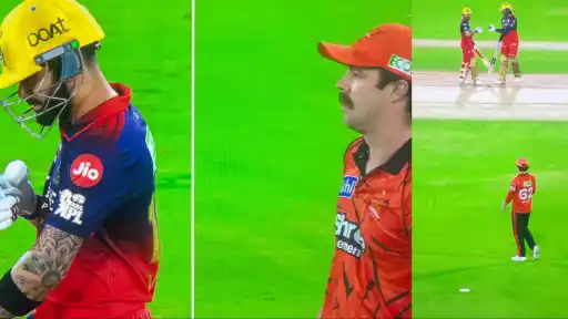 Virat Kohli and Travis Head engaged in heated on-field altercation during SRH vs RCB IPL 2026 match — viral video and fan reactions