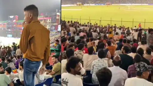 Umpire left confused as fan mimics ‘No Ball’ siren