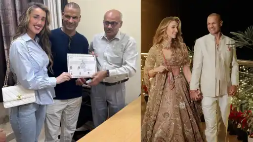 Shikhar Dhawan ties the knot with Sophie Shine in Gurugram, registers marriage after private ceremony