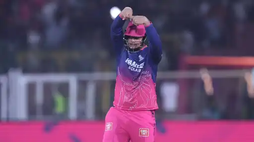 Vaibhav Suryavanshi batting explosion — 93 off 38 balls for Rajasthan Royals vs Lucknow Super Giants in IPL 2026 must-win match