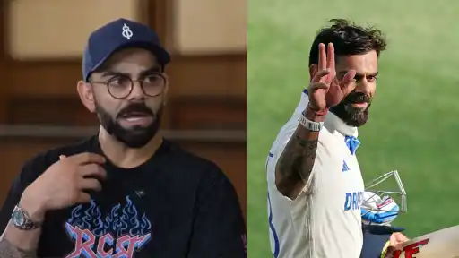 Virat Kohli speaking on RCB podcast with Mayanti Langer drops hint on Test retirement IPL 2026