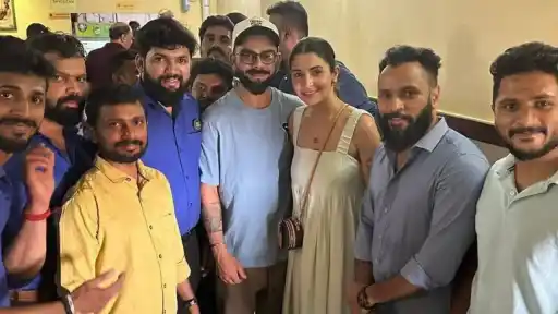 Virat Kohli and Anushka Sharma
