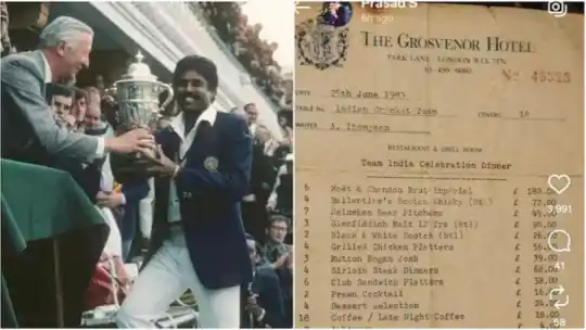 Kirti Azad exposing fake viral 1983 World Cup hotel register post with forged Kapil Dev signature circulating on social media