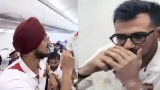 Yuzvendra Chahal caught in Arshdeep Singh's vlog