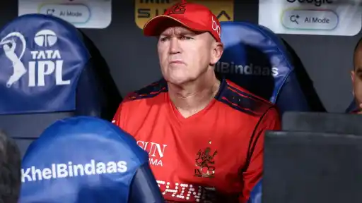 Andy Flower fined for breaching code of conduct during RCB vs MI IPL 2026 clash