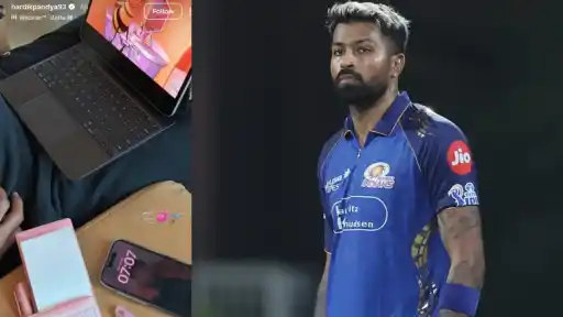Hardik Pandya's cryptic 'Go' Instagram story posted on May 25, 2026 — fueling CSK trade speculation after Mumbai Indians finished 9th in IPL 2026