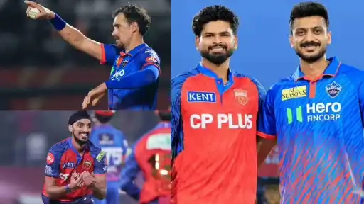 PBKS vs DC समेत सबसे ज्यादा पेस ओवर वाले IPL मुकाबलों की सूची